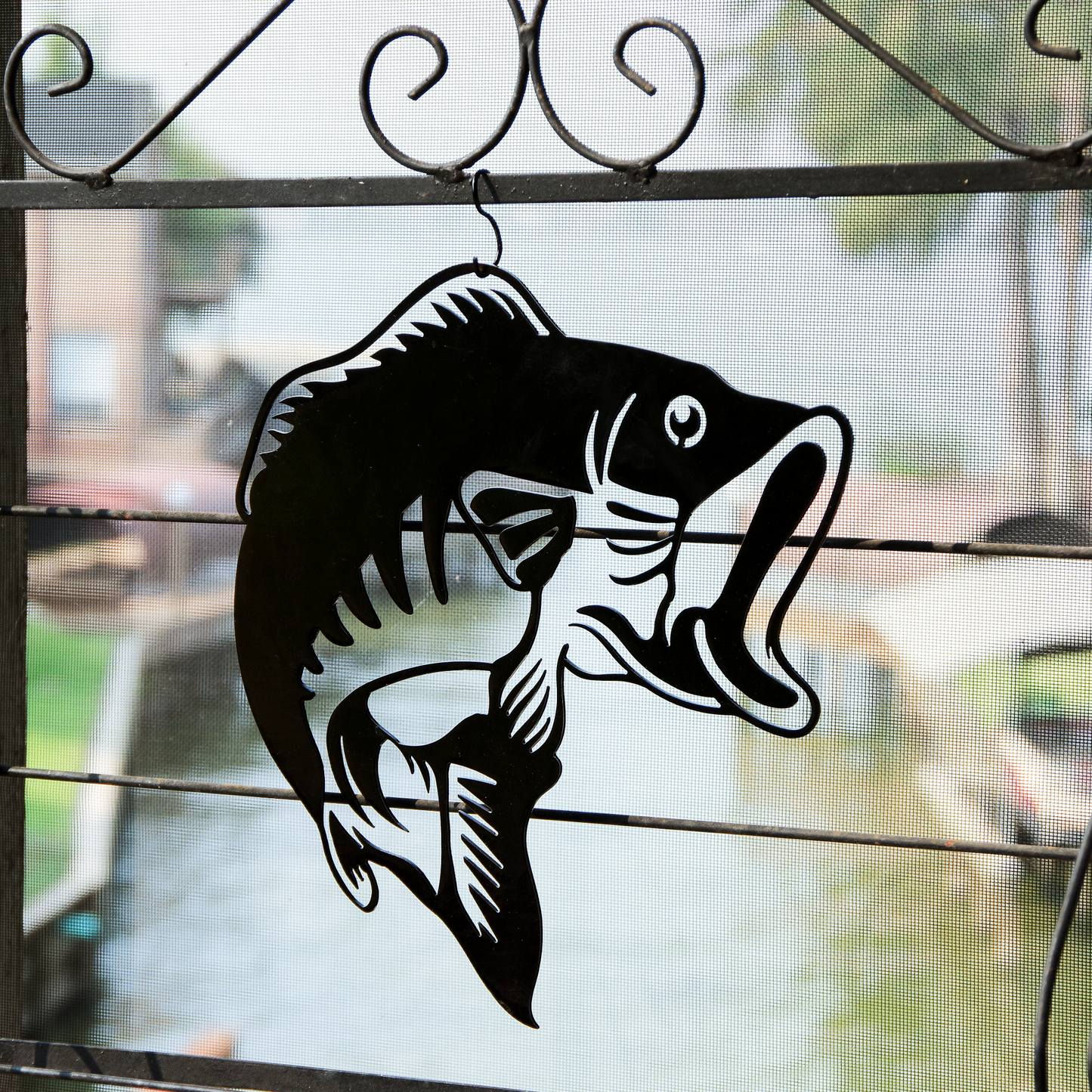 Bass Fish - Steel Sign