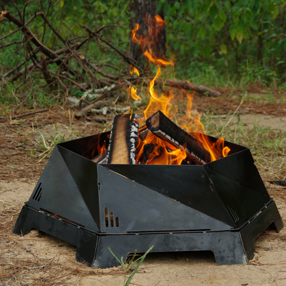 Hexagon Collapsible Fire Pit