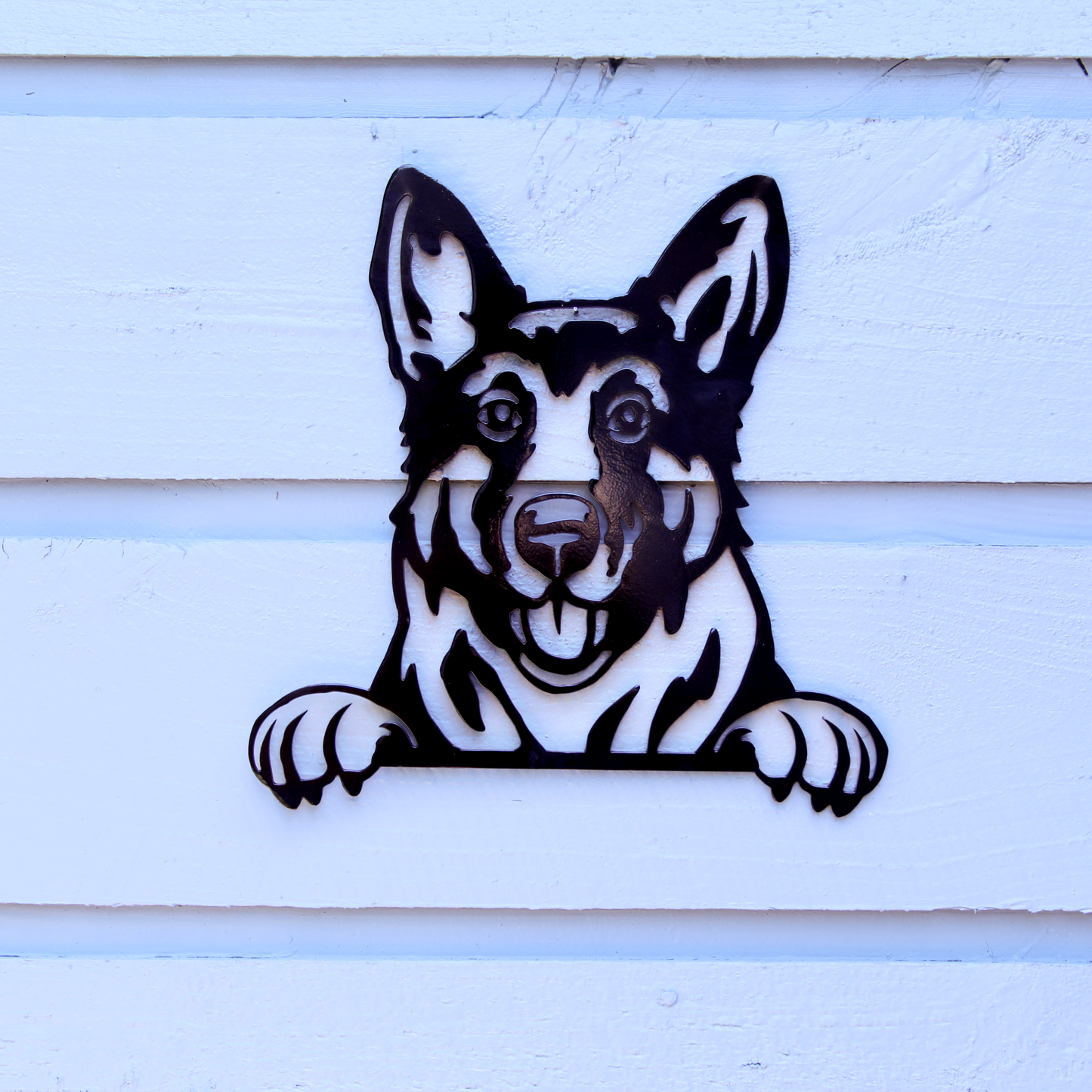 German Shepherd - Steel Sign