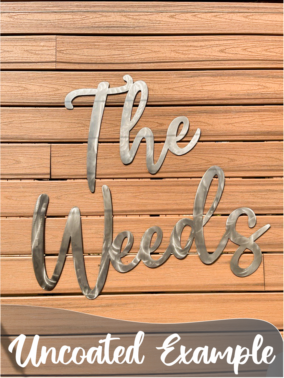 Custom Name Sign - Steel Sign